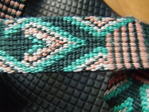 CHACO Z cloud 2 river sandals hike raft punta pine webbing straps womens 6 - Foto 9 di 20