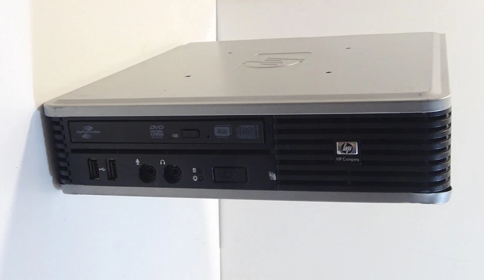 PC COMPUTER ULTRASLIM HP DC7900 INTEL CORE 2 E8400 RAM 2GB HDD160GB WIN VISTA B - Immagine 2 di 3