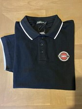 cavalli CLASS Men  s Black Polo Shirt Sz L, M Soft Cotton