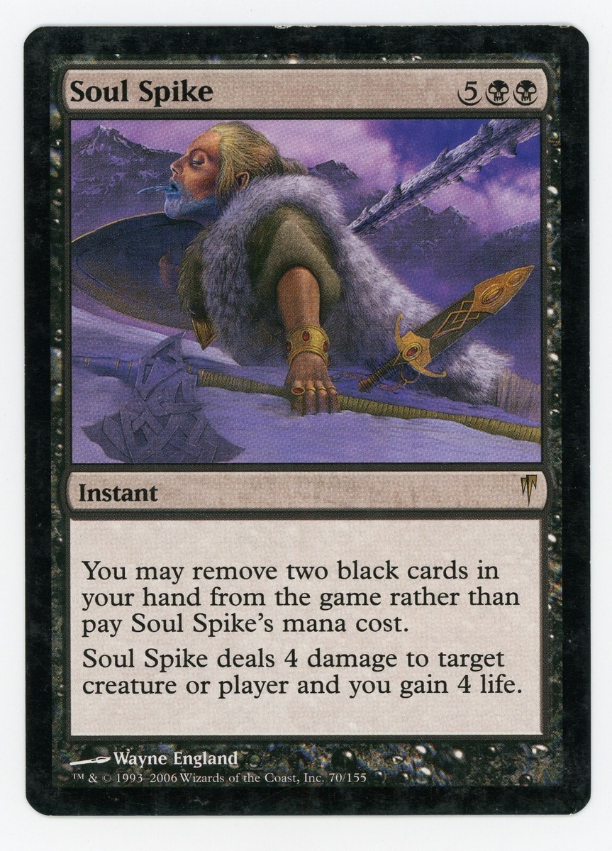 Soul Spike Coldsnap EX MTG Magic the Gathering | eBay