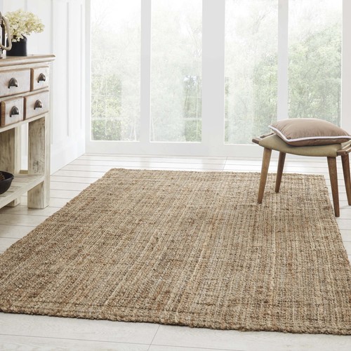 Kula Jute Braided Handwoven Reversible Indoor Area Rugs Or Runner Rug - Picture 7 of 21