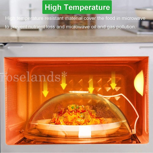 Microwave Splatter Cover Microwave Cover for Food BPA Free Microwave Plate Lid - Picture 5 of 13