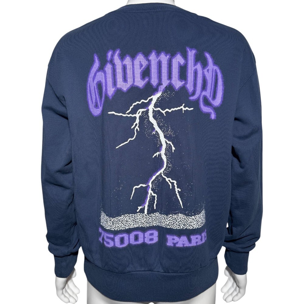 Pre-Owned Authentic GIVENCHY Navy Sweatshirt Jump… - image 5