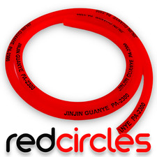 1m RED PIT BIKE FUEL HOSE / PETROL PIPE 50cc 110cc 125cc PITBIKE