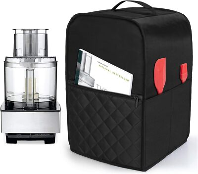 Luxja Food Processor Cover for Cuisinart and Hamilton Beach 11-14 Cup Processor,