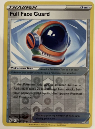 Pokemon - Full Face Guard - 148/203 - Reverse Holo - Evolving Skies - NM/M - New