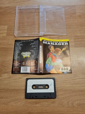 Zx Spectrum Game Tape - Multiplayer Soccer Manager - D&H Spiele 