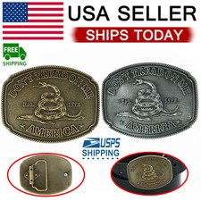 New American Belt Buckle CTM Don't Tread on Me