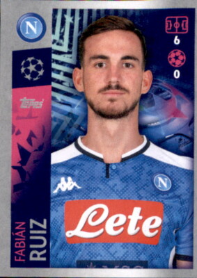 Champions League 19 20 2019 2020 Sticker 357 - Fabian Ruiz - SSC Neapel