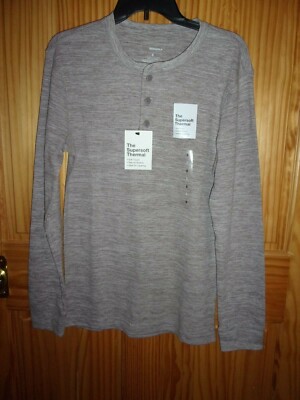 SONOMA MENS SUPERSOFT THERMAL BORDUX SIZE SMALL RET 