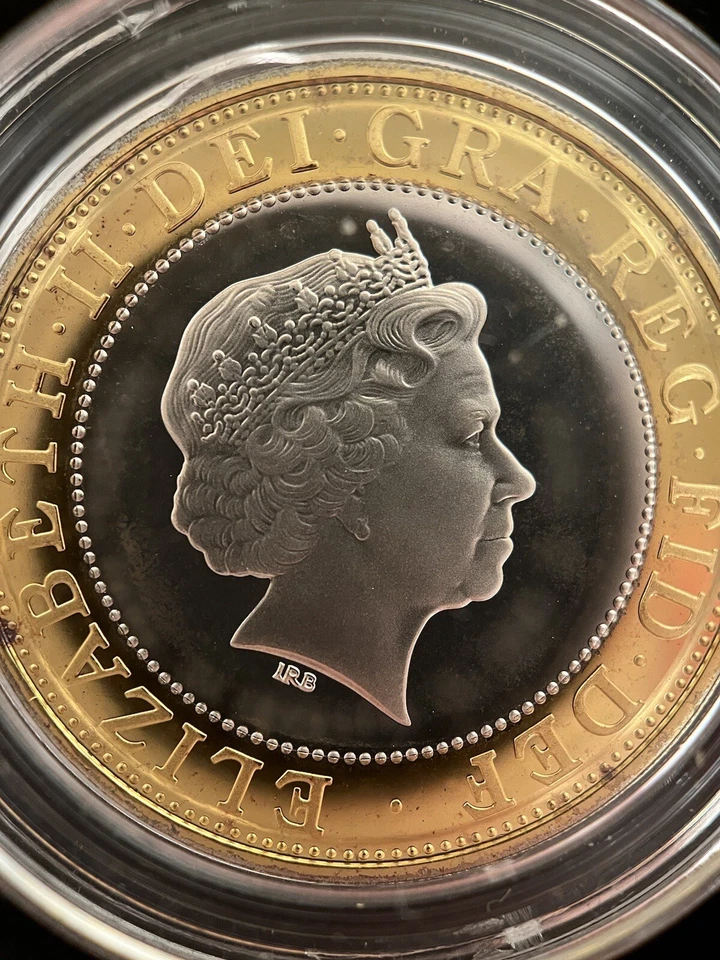 2006 United Kingdom Silver Proof Two Pounds End Of World War II 60th Coin + COA! - Image 3 of 3