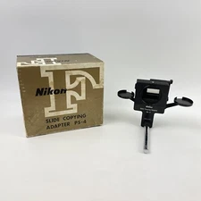 Nikon PS-4 Slide Copying Adapter for Bellows w/Box