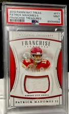 Panini National Treasures Patrick Mahomes Franchise Treasures #FT-1 /99 PSA 9