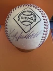 Kirby Puckett signed baseball & four unknown autographs
