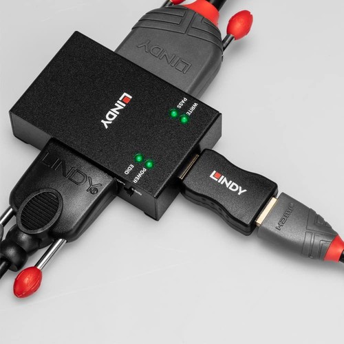 Lindy 32104 HDMI 10.2G EDID Emulator, 3840x2160@30Hz support, HDCP Pass-Through, - 第 3/10 張圖片