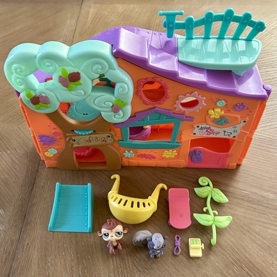 Littlest Pet Shop LPS Pets Only Clubhouse  #484 #485 Monkey Squirrel 