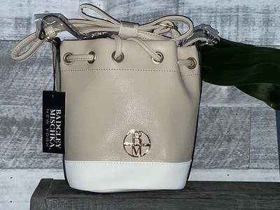 Bradley Mischka Drawstring Shoulder Bag Purse
