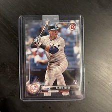 2017 Bowman Baseball #32 Aaron Judge Rookie Card RC Yankees. rookie card picture
