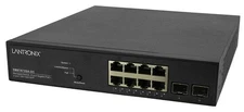 LANTRONIX SM8TAT2SA-NASmart Managed PoE+ Switch W/ (8) 10/100/1000BASE-T Ports