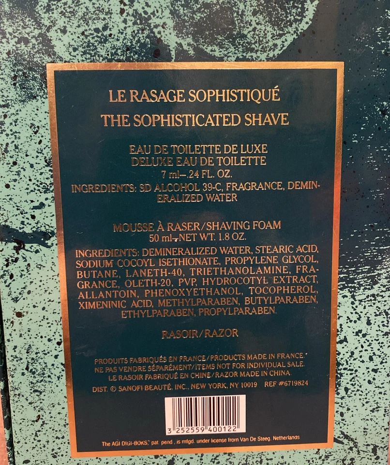 TSAR de van Cleef & Arpels Paris The Sophisticated Shave Edt Set de Regalo Nuevo Foto 3 de 4