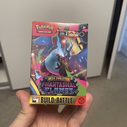 Pokémon TCG Mega Evolution Phantasmal Flames Build and Battle Box