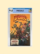 🔥 PRESALE D'ORC #1 CGC 9.8 Graded Brett Bean Preview Ashcan Edition Cover 🔥