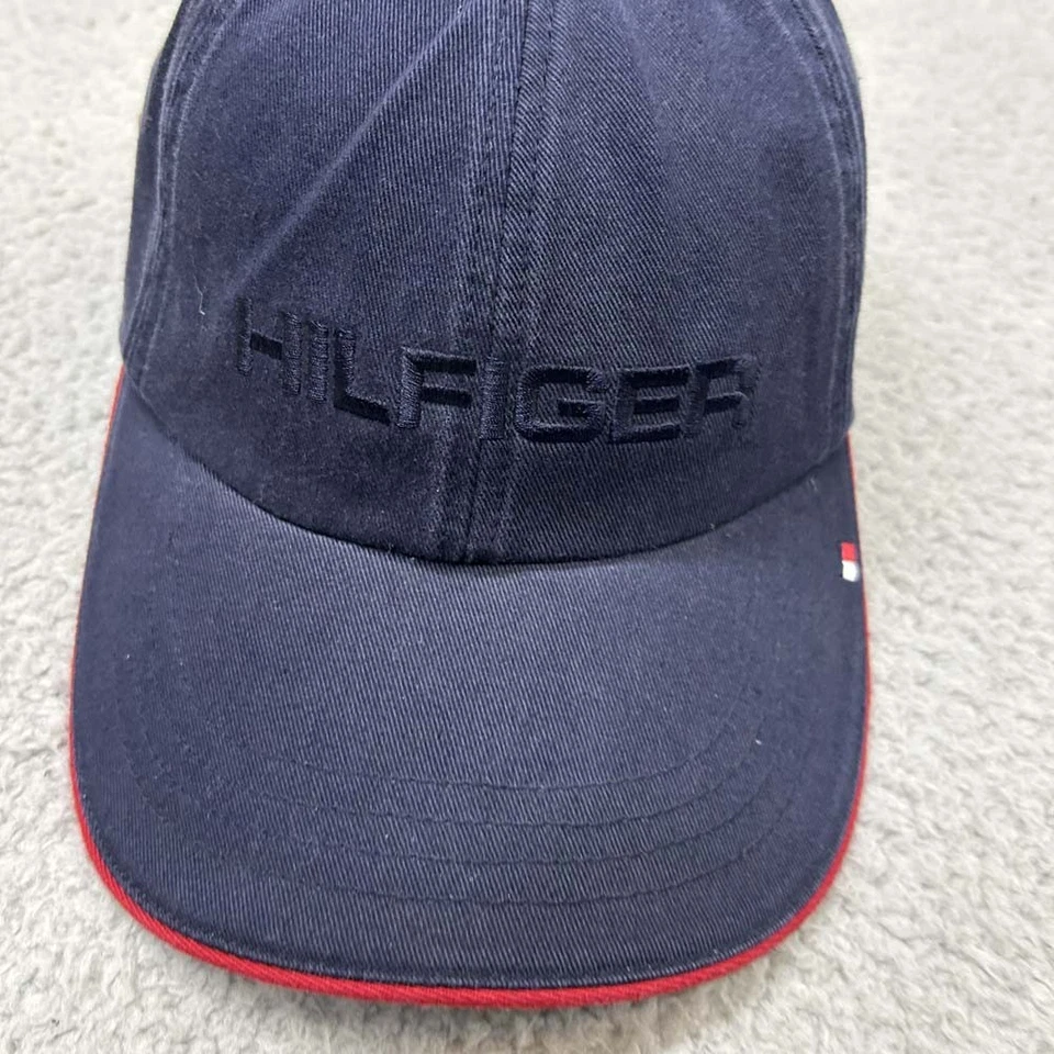 Tommy Hilfiger Gorra de Béisbol con Correa de Cuero para Hombres Talla Única Preppy Foto 2 de 4