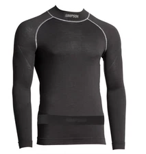 Simpson Racing 20193YK Pro Fit Base Layer - Top (Only) - Adult 3XL - Black
