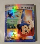 Disney The Best of Mickey: Fantasia 2000/Celebrating Mickey Sealed Slipcover New