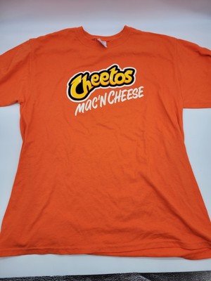 Cheetos Mac and Cheese Mens Large Orange Shirt (Excellent Condition)