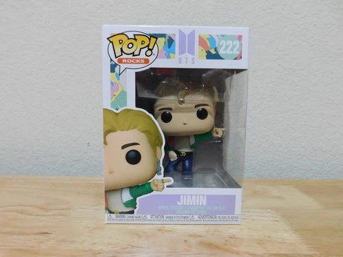 New Funko Pop Rocks BTS #222 Jimin vinyl figure