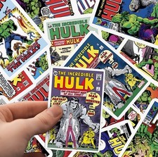 Marvel The Incredible Hulk Vol 1 Comic Book Stickers / Decals   Issues 1  40
