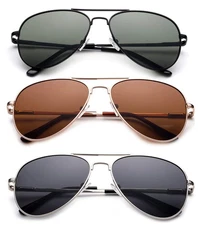 New Summer Sunglasses Premium Military Pilot Mens Polarized Sunglasses