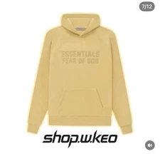 Fog Essentials Hoodie Tuscan XS-xxl Available, Limited Stock.