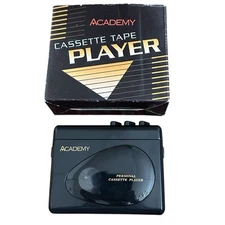 Vintage Personal Cassette Tape Player Tested Works NO HEADPHONES Retro