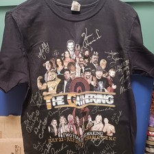 WRESTLING RARE ORIGINAL BRAND NEW GATHERING SHIRT NWA/WCW/WWE/WWF/MID SOUTH