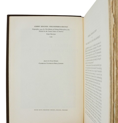 Albert Einstein Philosoph-Wissenschaftler ~ SIGNIERT von ALBERT EINSTEIN ~ limitiert 1949 - Bild 6 von 7