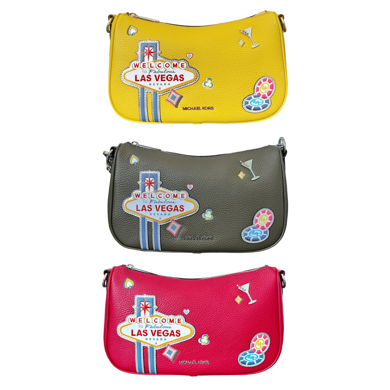 Michael Kors Carmela Medium Embellished Crossbody Bag Fabulous Las Vegas