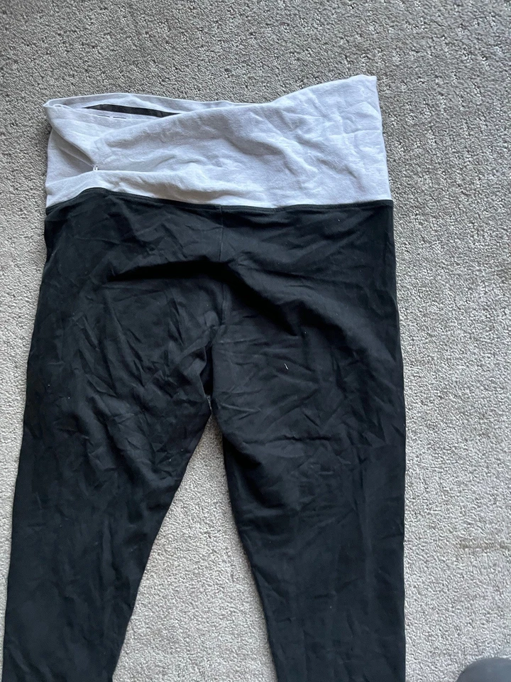 Victoria's Secret Pink Yoga Pants Womens Foldover Love Sequin Y2K Bling Large - Image 2 of 4