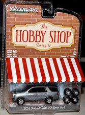 GREENLIGHT 1:64 2021 Gray CHEVY TAHOE w/ SPARE TIRES MODEL Chevrolet