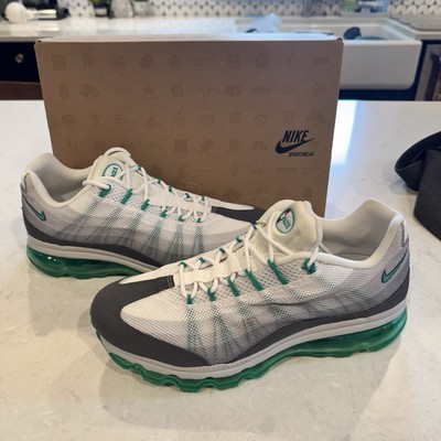 NIB New W/ Box Size 10 -Nike Air Max 95 Dynamic Flywire Atomic Teal Vintage 2012