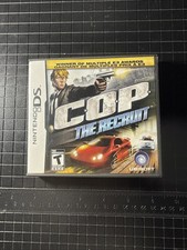 C.O.P. The Recruit (Nintendo DS, 2009) CIB Complete in Box Authentic Tested Game
