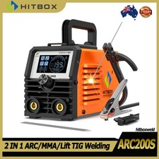 Mini Portable MMA Welder 220V Inverter IGBT ARC Stick Welding Machine 15A Plug