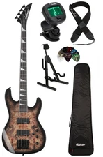 Jackson JS Series Concert Bass CB JS3P Bass Guitar Essentials Bundle -