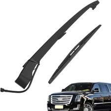 15277756 Rear Window Wiper Arm Blade Set Replacement For Cadillac 2007-2013 12in