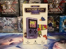 Arcade Fun Portable Game Console 200 Games Rechargable Battery