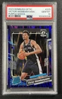 VICTOR WEMBANYAMA PSA 10 2023 DONRUSS OPTIC #225 PURPLE SHOCK PRIZM ROOKIE 9336
