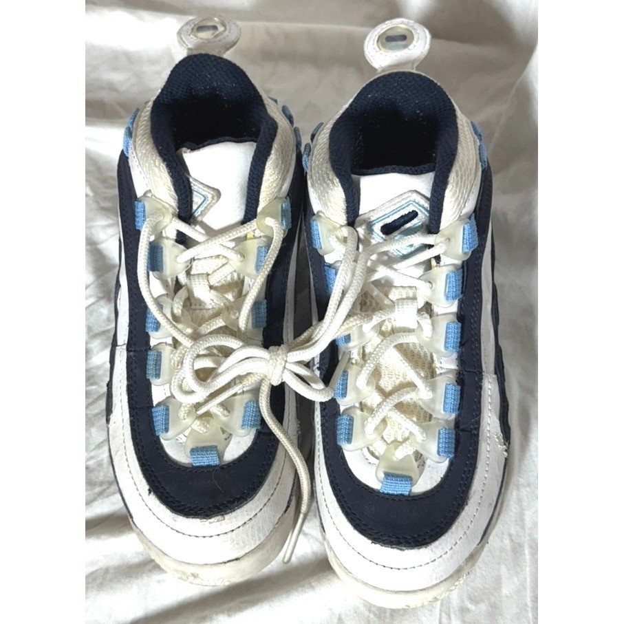 Navy White Blue Sneakers