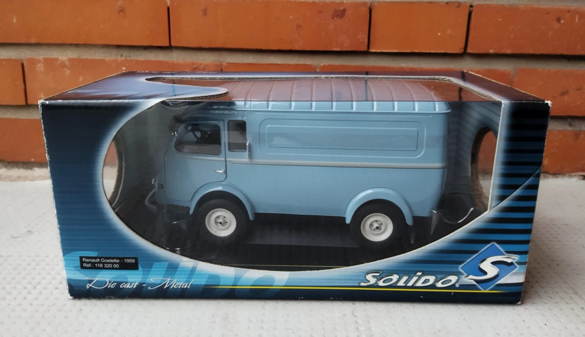Citroën Tube HY 80ème Anniversaire – Solido 1/18, Fourgon Jaune/noir, Métal