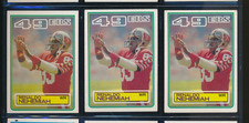 Lot (3) 1983 Topps #171 Renaldo Nehemiah Rookie RC 49ers (FK103) SWSW7